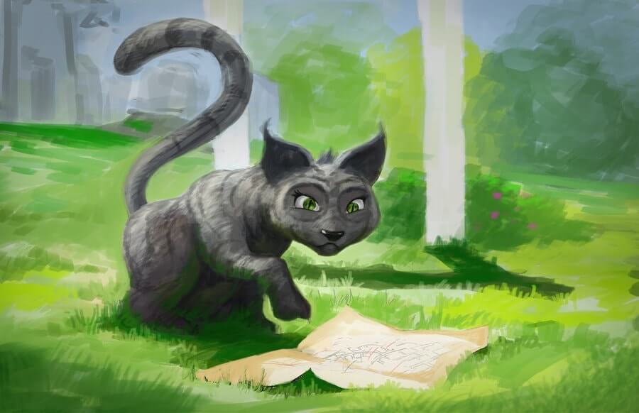 Professor Mcgonagall studies a map of Privet Drive