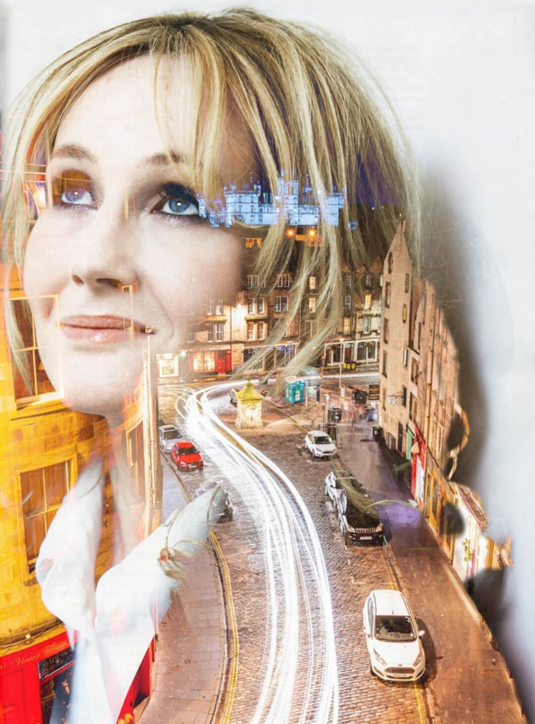 JK Rowling dreams of Hogwarts on Victoria Street, Edinburgh