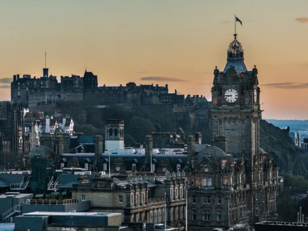 Skyline of the Balmoral Hotel