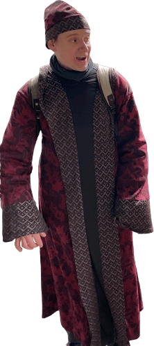 Figure shot of Warlock Sam Stratford