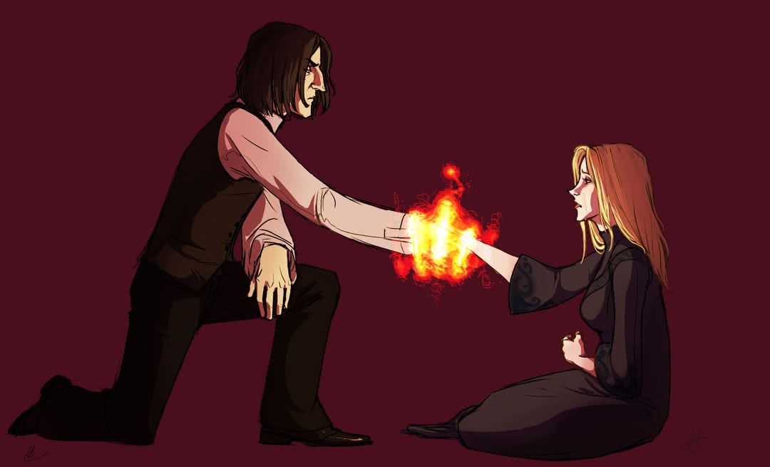 Professor Snape & Narcissa Malfoy make the unbreakable vow